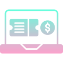 billete electrónico icon