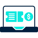 billete electrónico icon