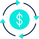 economía circular icon