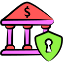 seguridad bancaria icon