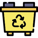 contenedor de reciclaje icon