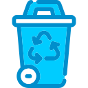 contenedor de reciclaje icon