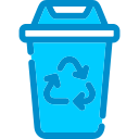 contenedor de reciclaje icon