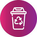 contenedor de reciclaje icon