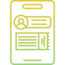 billete electrónico icon