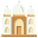 taj mahal icon