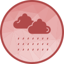 nube de lluvia icon