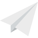 Paper plane icon