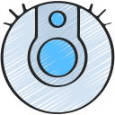 aspiradora robot icon