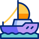 barco de vela animated icon