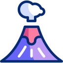 volcán animated icon