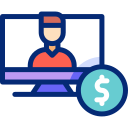 monetización animated icon