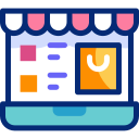 tienda online animated icon