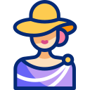 mujer animated icon