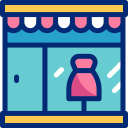 tienda de ropa animated icon