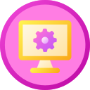 computadora de escritorio icon