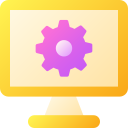 computadora de escritorio icon