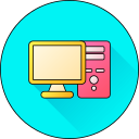 computadora de escritorio icon