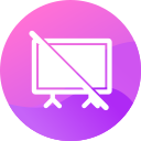 monitor de televisión icon