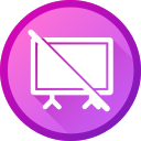 monitor de televisión icon