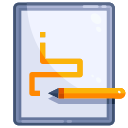 Graphic tablet icon