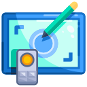 Graphic tablet icon