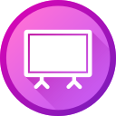 monitor de televisión icon