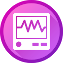 pantalla de ecg icon