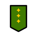 insignia militar icon