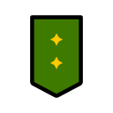 insignia militar icon