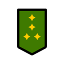 insignia militar icon