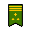 insignia militar icon