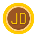 dinar jordano icon