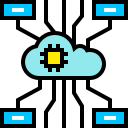 La computación en nube icon