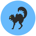 gato negro icon