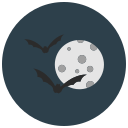 murciélago lunar icon