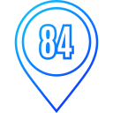 84 icon