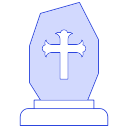 lápida sepulcral icon