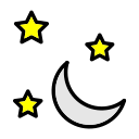 luna y estrellas 