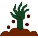 mano de zombie icon