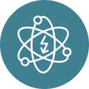 energía nuclear icon