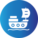 barco pirata icon