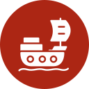 barco pirata icon