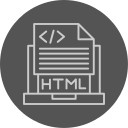 archivo html icon