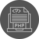 archivo php icon