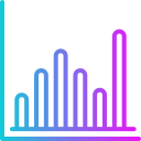 gráfico de barras icon