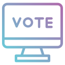 votación en línea icon