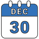 30 de diciembre icon