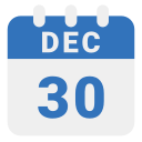 30 de diciembre icon