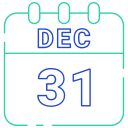 31 de diciembre icon